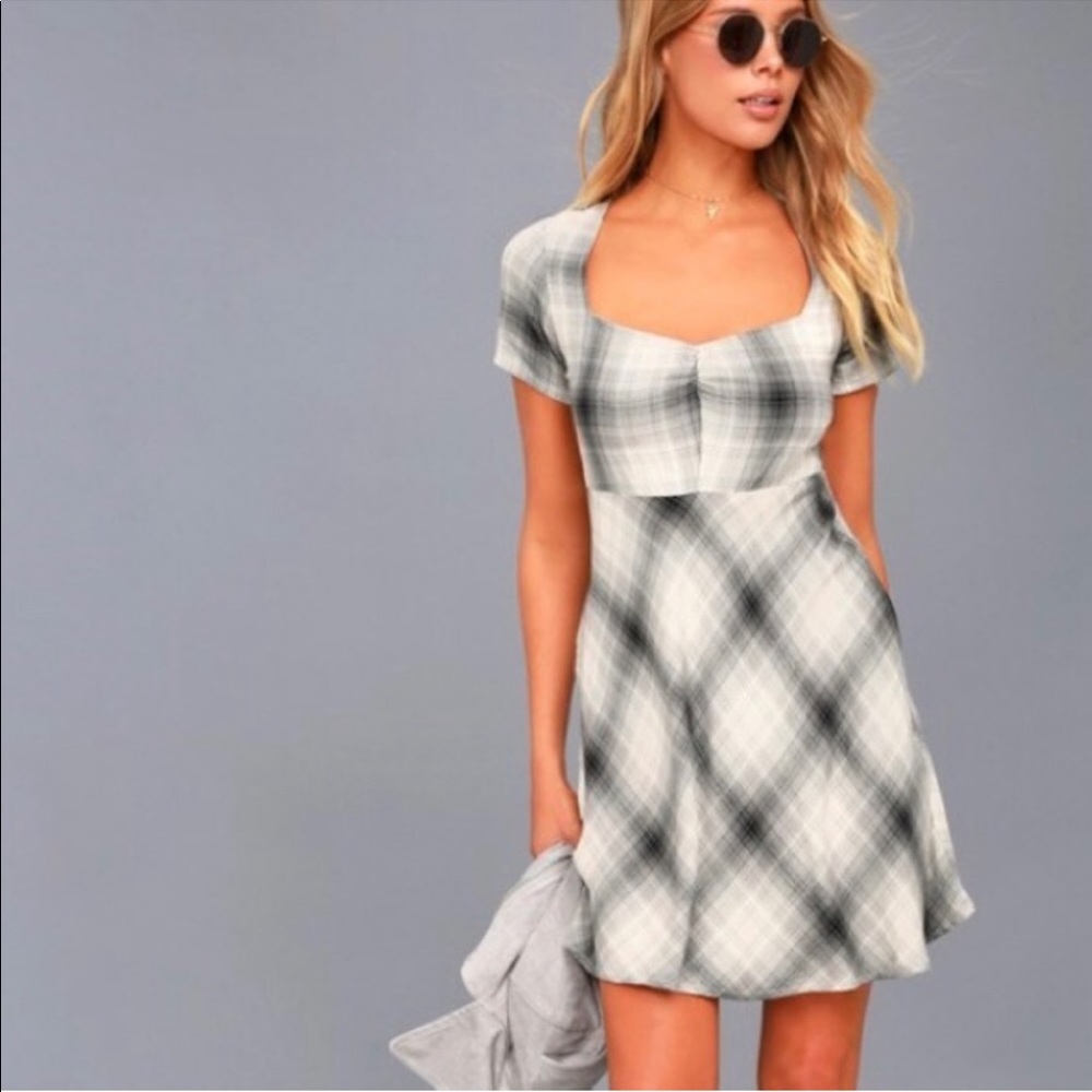 Obey plaid minidress